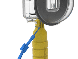 Dome Port for GoPro 9 10 11 12 & Floating Grip handle by SJPRO