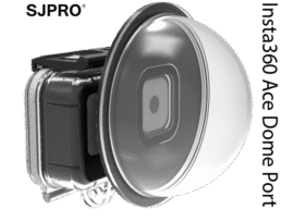 Dome Port for Insta360 Ace by SJPRO