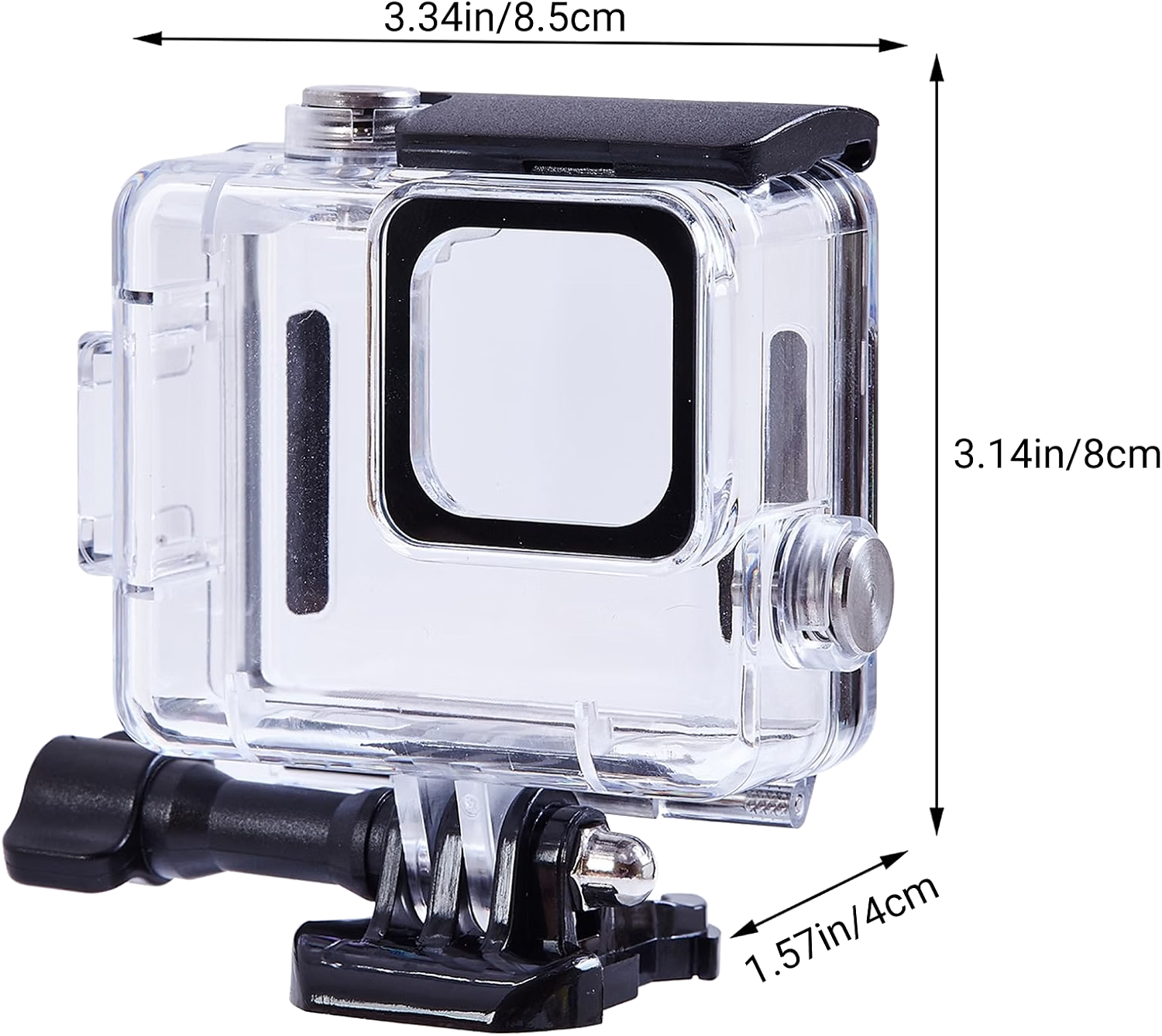 Waterproof Case for GoPro Hero 4k by SJPRO, Dive up to 40m, DIVE CASE | SJPRO - Innovation Gopro Hero 4k Dive case with size