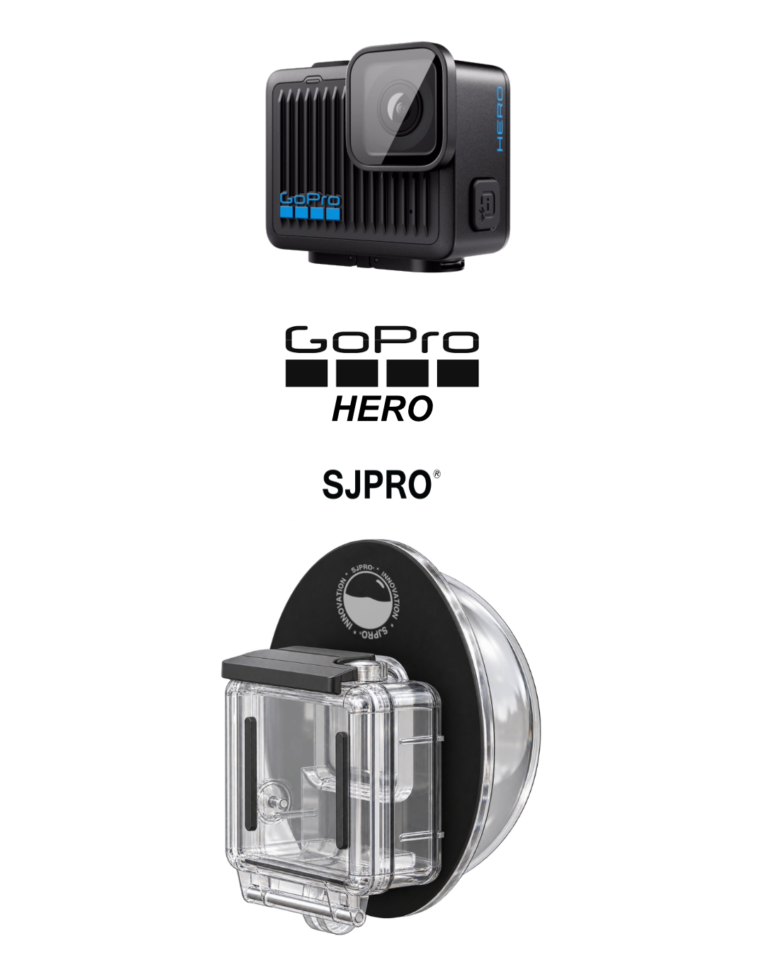 Dome for GoPro Hero 4k – Dome Port by SJPRO | SJPRO - Innovation Gopro Hero mini dome wide TALL